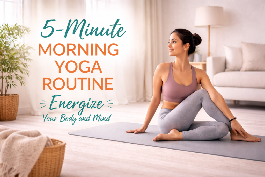 5-Minute Morning Yoga Routine: Energize Your Body and Mind